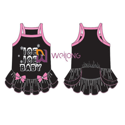 Bowknot Princess Vest Sundress ชุดสุนัขหรูหรา / เสื้อผ้าสุนัขแฟนซี