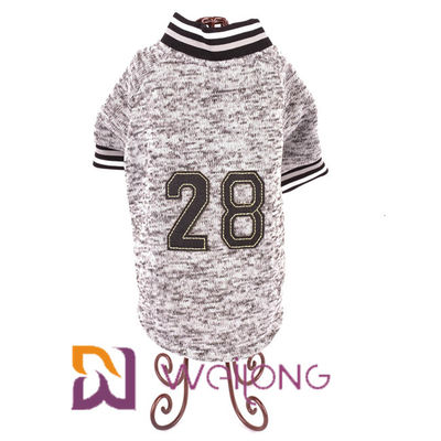ฤดูใบไม้ร่วงที่กำหนดเอง Poly Fleece Dog Sweatshirt เสื้อสัตว์เลี้ยงสำหรับสุนัข