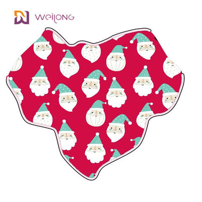 การพิมพ์ดิจิตอล Snowman Pet Bandana การปรับแต่งสำหรับ Cat Dog Christmas Bandana