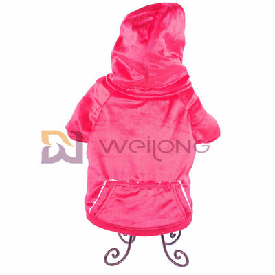 ฤดูใบไม้ร่วงเงา Velour สัตว์เลี้ยง Hoodie นุ่มและอบอุ่น BSCI เสื้อแจ็คเก็ตสุนัขคริสต์มาส