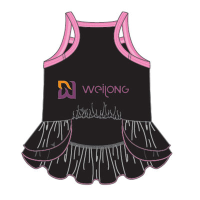 Bowknot Princess Vest Sundress ชุดสุนัขหรูหรา / เสื้อผ้าสุนัขแฟนซี