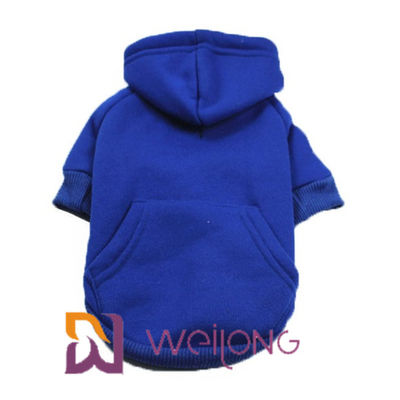 ฤดูใบไม้ร่วง / ฤดูหนาว BSCI Hoodie เสื้อลูกสุนัขสำหรับสุนัขสีที่ปรับแต่งได้