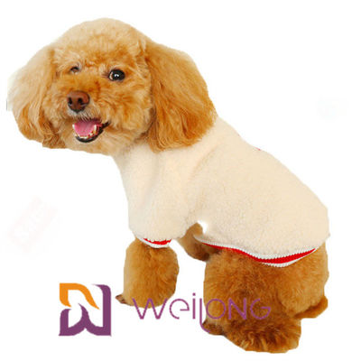 เสื้อยืดสัตว์เลี้ยงแขนสั้นถักซี่โครงให้ความอบอุ่น Soft Sherpa T เสื้อสำหรับ Dog