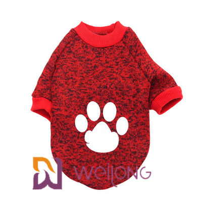 Heather Dog เสื้อกันหนาวอบอุ่น Kweilong Cat เสื้อกันหนาวสำหรับแมว Pet Tee