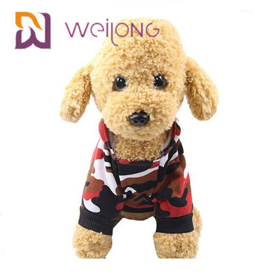 เสื้อยืด PET ที่กำหนดเองพิมพ์ดิจิตอล Camo Dog Hoodie / เสื้อสเวตเตอร์