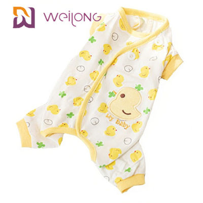 การปรับแต่งการพิมพ์ดิจิตอล Summer Xl Dog Pajamas Onesie BSCI / WMT / ISO9001