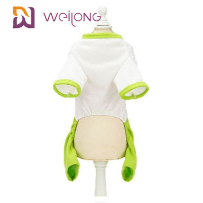 Poly French Terry Pet Pajama กระโปรงฤดูร้อน Custom Pajamas For Dogs Cat