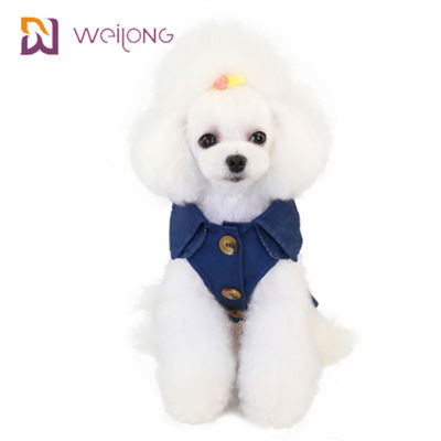 ปุ่มเปิดฝุ่น Cat Winter Wear Plaid Cotton Canvas Pet Windbreaker For Dogs