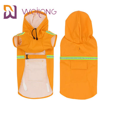 เสื้อกันฝนสุนัขสะท้อนแสงกันน้ำเสื้อกันฝนสุนัข XS - XL size