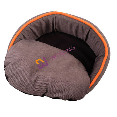 Round Flax Donut เตียงสุนัขซักได้อย่างเต็มที่ Self Warming BSCI dog comfort bed