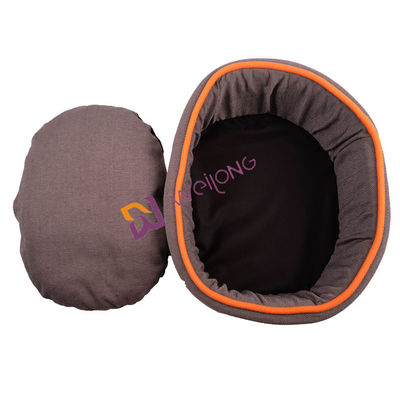 Round Flax Donut เตียงสุนัขซักได้อย่างเต็มที่ Self Warming BSCI dog comfort bed