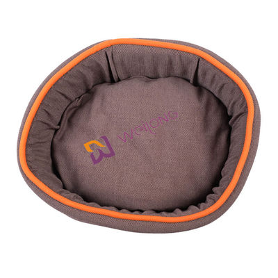 Round Flax Donut เตียงสุนัขซักได้อย่างเต็มที่ Self Warming BSCI dog comfort bed