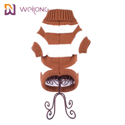 เสื้อกันหนาวหนานุ่มสำหรับลูกสุนัข BSCI Dog Roll Neck Jumper