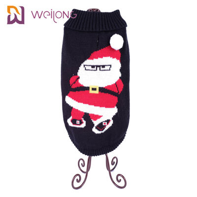 Snowman Dog เสื้อกันหนาววันหยุดปีใหม่คริสต์มาสลูกสุนัขคริสต์มาสจัมเปอร์เสื้อถัก