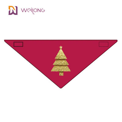 Comtim Christmas Dog Bandana ผ้าพันคอผ้าพันคอสามเหลี่ยม Kerchief เสนอราคาสำหรับสุนัขและแมวขนาดกลางขนาดเล็กขนาดใหญ่ อุปกรณ์ตกแต่งสัตว์เลี้ยง