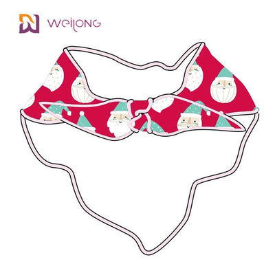 การพิมพ์ดิจิตอล Snowman Pet Bandana การปรับแต่งสำหรับ Cat Dog Christmas Bandana